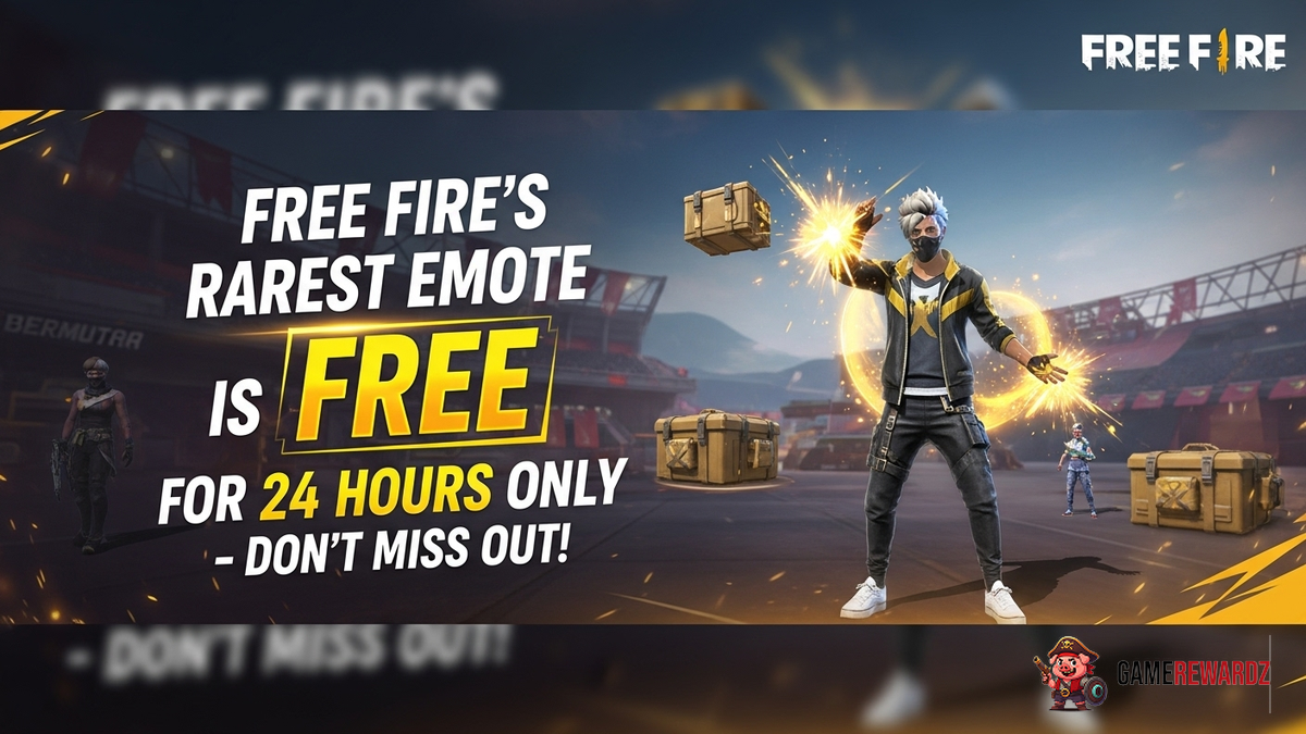 Free Fire&#039;s Rarest Emote is FREE For 24 Hours Only – Don&#039;t Miss Out!
